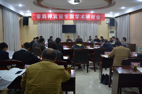 非羁押诉讼学术研讨会在省社科院召开(图1)